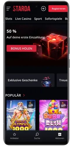 Starda Casino Deutschland: Aktuelle Promo Codes und Bonus Angebote